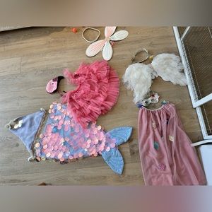 Set of 5 meri meri costumes